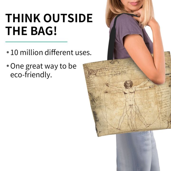 Custom%20Vitruvian%20Man%20Canvas%20Shopping%20Bags%20Women%20Recycling%20Large%20Capacity%20Grocery%20Leonardo%20Da%20Vinci%20Tote%20Shopper%20Bags%20-%20Image%202