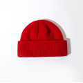 Men Women Mini Fisherman Beanie Hat Winter Soft Woolen Knitted Docker Skull Cap. 