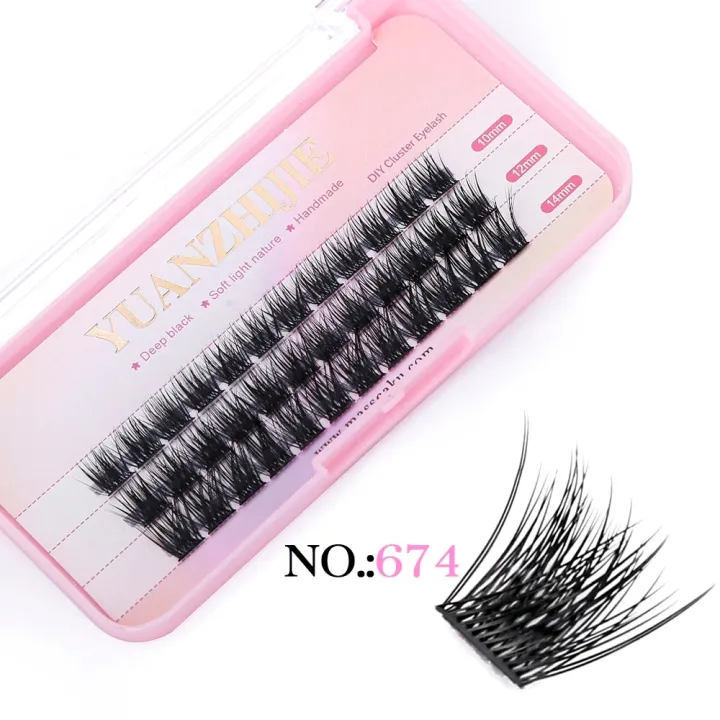 YUANZHIJIE%20DIY%20Clusters%20Little%20Devil%20Cosplay%20Eyelash%20Extensions%20Russian%20Faux%20Mink%20False%20Eyelashes%20Segemented%20Wispy%20Makeup%20Lashes%20-%20Image%207