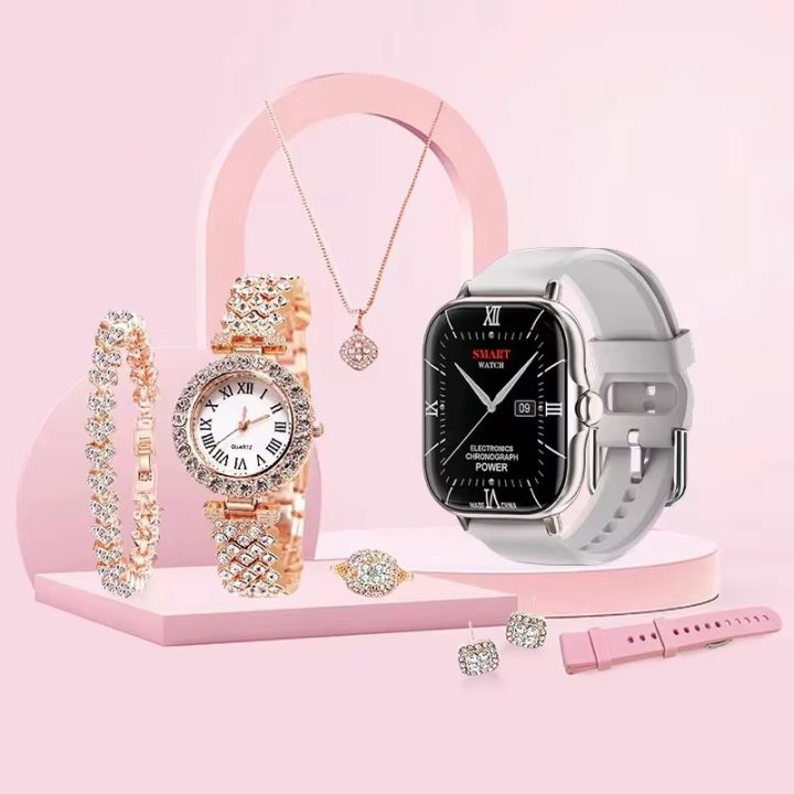 A58%20Plus%20Smart%20Watch%20with%20Jewelry%20Set%20for%20Women%20Perfect%20Gift%20for%20Birthday,%20Anniversary%202.02"%20Big%20Screen%20Calling%20Smartwatch%208%20in%201%20Set%20for%20Your%20loved%20One%20-%20Image%204