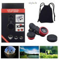 Universal clip lens|KINGMAS 3 in 1 Universal Fish Eye & Macro Clip Camera Lens Kit for Most Smartphones. 