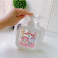 Cartoon Cute Girl Heart Jade Cinnamon Dog Press Lotion Bottle. 