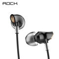 Rock Zircon Nano Stereo Earphone In Ear Headset With Micro 3.5mm In Balanced Immersive Bass Earphones for iPhone Samsung Hiaomi Huawei Vivo Oppo.