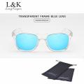 Long Keeper Sunglasses Women Polarized UV400 Men Night Vision Transparent Frame Eyewear Male Mirror Reflective Sun Glasses UV400.
