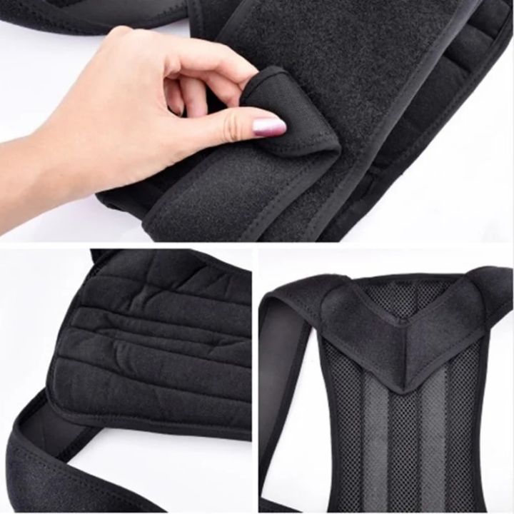 Belt Back Support Spine Lumbar Posture Trainer Your Corrector Clavicle Body Brace Adjustable Reshape Shoulder