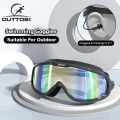 Outtobe Ad-ult Swimming Goggles Large Frame with ear plug Waterproof Anti Fog Swim Glasses.