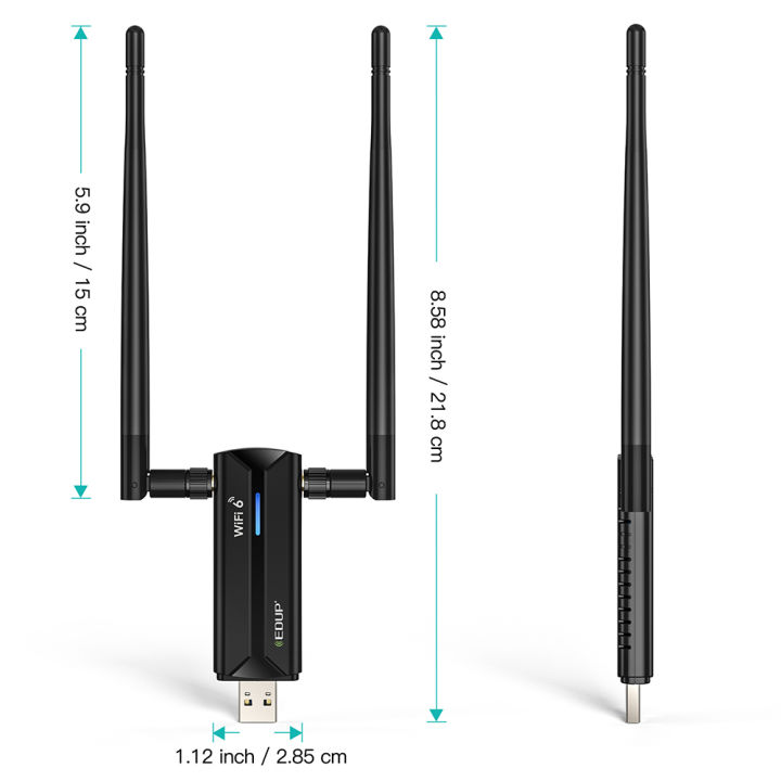 EDUP%20Free%20Driver%20AX5400%20WiFi%206E%20Adapter%20USB3.0%20Dongle%20High%20Gain%20Antenna%20Wireless%20Network%20Card%20Tri%20Band%202.4G/5G/6GHz%20Wi-Fi%20-%20Image%206