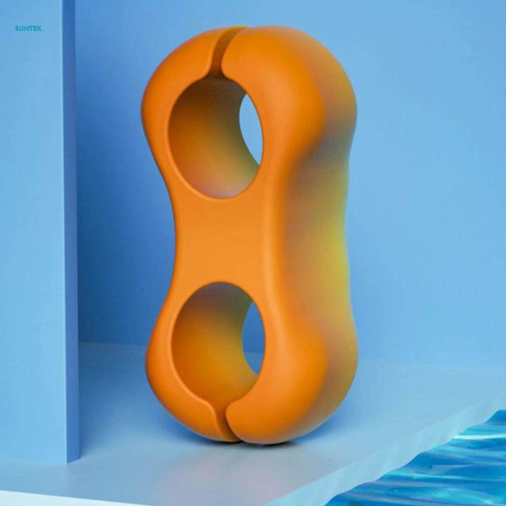 Swimming%20Training%20Aid%20Kickboard%20Water%20Exercise%20Beginners%20Pull%20Buoy%20Leg%20Float%20Orange%20-%20Image%204