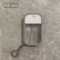 Portable card spray bottle 45ml alcohol watering can perfume hand sanitizer sub-bottle silicone set.