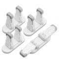 2pcs Baby Safety Door Lever Lock Self-Adhesive Door Handle Lever Lock Double Lock Design Proof Safety. 