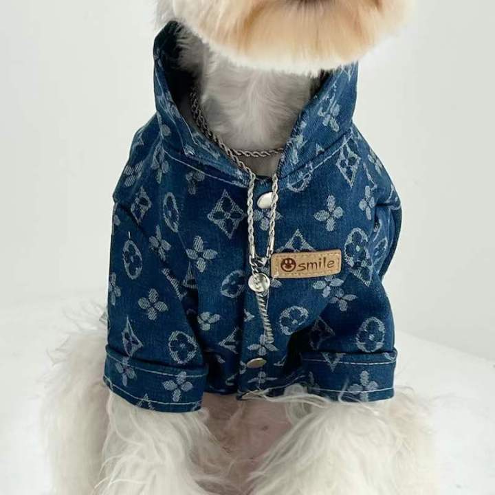 Pet%20denim%20shirt,%20large%20dog%20with%20golden%20fur,%20expensive%20Samo%20puppy%20clothing,%20teddy%20bear,%20Pomeranian%20autumn%20and%20winter%20thick%20fashion%20label%20-%20Image%202