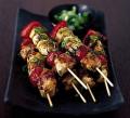 Bamboo Wooden skewers Stick for Kabab,Paneer Tikka,seekh,Barbeque and Grilling - 8 Inch 50pcs.