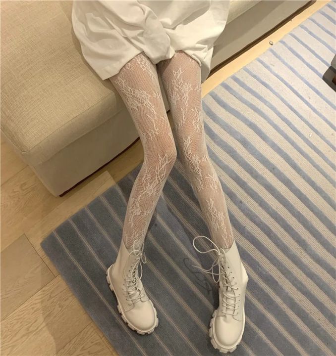 Women%20White%20heart%20Fishnet%20Lace%20Pantyhose%20Gothic%20Punk%20Harajuku%20Heart%20Dot%20Jacquard%20Patterned%20Sheer%20Tights%20Mesh%20Stockings%202022%20New%20Vnce%20-%20Image%207
