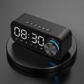 Bluetooth speaker small speaker B126 night light subwoofer portable mini clock home alarm clock desktop audio. 