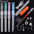 1Set Surgical Steel Sterilised Piercing Needles IV Catheter Needles With Piercing Body Jewelry Kit Tattoo Tool Piercing Supplies. 