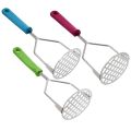 Potato Masher Stainless Steel Mashed Potato Masher Garlic masher Crush Kitchen Tool.