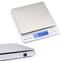 0.01/0.1g 500g/1/2/3kg High Precision LCD Jewelry Scales Electronic Grams Weight Balance Scale For Baking Digital Weighing Scale. 
