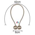 2 Pcs Set Magnetic Pearl Ball Cortinas Holdbacks Buckle Accessory Tiebacks Accesorios Curtain  Hook Holder. 