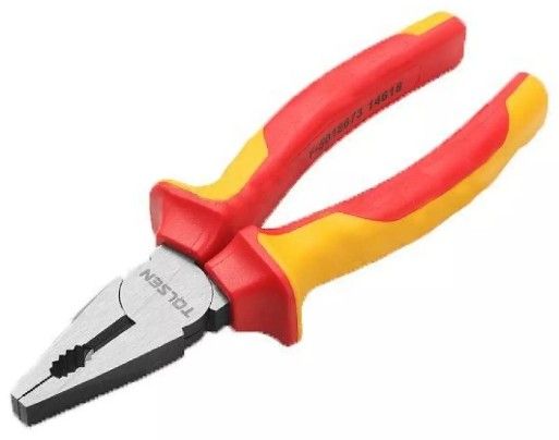 TOLSEN%20VDE%201000V%20Insulated%20Combination%20Pliers%20200mm%20(8")%20VDE/GS%20certificated%20V38118%20-%20Image%203