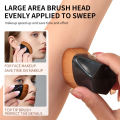 Multifunction Foundation Makeup Brush Flat Top Kabuki Hexagon Face Blush Liquid Powder Foundation Brush for Blending Liquid Cream or Powder Cosmetics with Protective Case. 