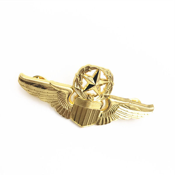 Wings Star Metal Badge Brooch For Men Fashion Accessories