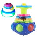 Gyroscope Toys Spinning Top Toy Toddler LED Shining Music Spinner Toy Light Up Spinning Tops Party Supplies For Kids 2023 New.
