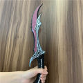 Halloween Cosplay Anti Mage Scythe of Vyse Elf 1:1 Beast Sickle Movie Game Anime Cos Role Play Gift Safety PU 50cm. 
