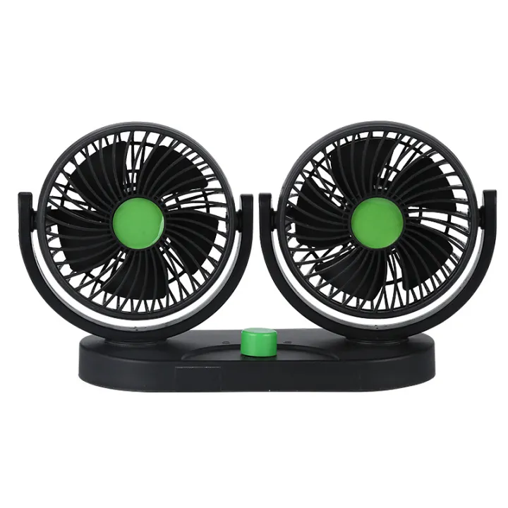 Trolley Radiator Fan 6 inch car fan 12v24v trolley truck silent usb port charging van car ...