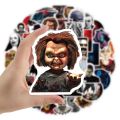 10/30/50PCS Mix Horror Movie Stickers Decals Skateboard Guitar Suitcase Freezer Motorcycle Graffit DIY Cartoon Sticker Kid Gift. 