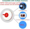 Retekess TD009 433MHz One Button Wireless Spar Hotel Restaurant Calling System Transmitter Button Call Pager Waterproof.