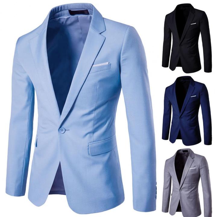 Simple%20Casual%20Blazer%20Comfy%20Suit%20Jacket%20Lapel%20Slim-fitting%20Pure%20Color%20Blazer%20Slim%20-%20Image%205