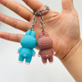 Creative Cartoon Labubu The Monsters Blind Box PVC Flexible Glue Toys Figure Model Toys Bag Pendant Cute Keychain Kids Gifts Conbo. 