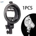 S Type Bracket Mount Studio Photography for Flash Light Snoot 15.5cmx4.5cmx26.5cm.