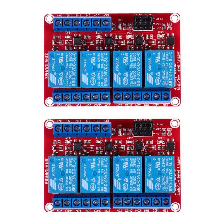 2X%205V%20High%20/%20Low%20Level%20with%20Trigger%20Opto-Isolator%204%20Channels%20%20Relay%20Module%20-%20Image%203
