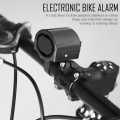 Waterproof Bike Bicycle Alarm Electric Warning Bell Loud Horn - Multicolor.