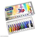 Doms Water Colour Tube 12 Color & 6 Color- 5ml (New Paper Packaging).