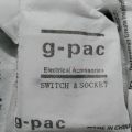 G-Pac  One Gang Stylish 1 Electrical Wall Switch. 