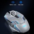 Vansen Wireless Mechanical Gaming Mouse Rechargeable Mouse 7 Button Mouse Macro for PC Laptop.