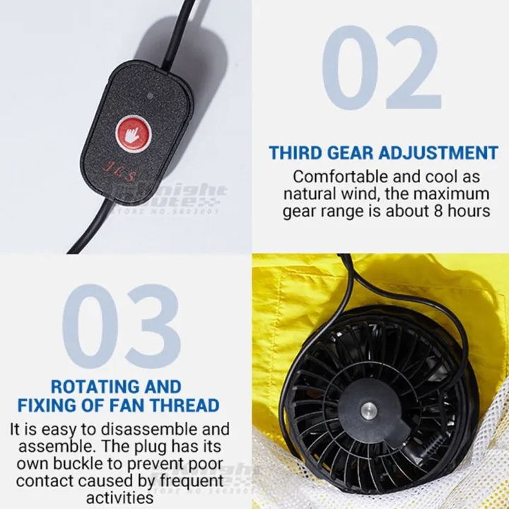 Outdoor%20Summer%20Cooling%20Fan%20Jacket%20Men%20USB%20Power%20Supply%20Air%20Conditioning%20Clothes%20Windbreaker%20Fishing%20Cycling%20Runing%20Hiking%20Jacket%20-%20Image%207