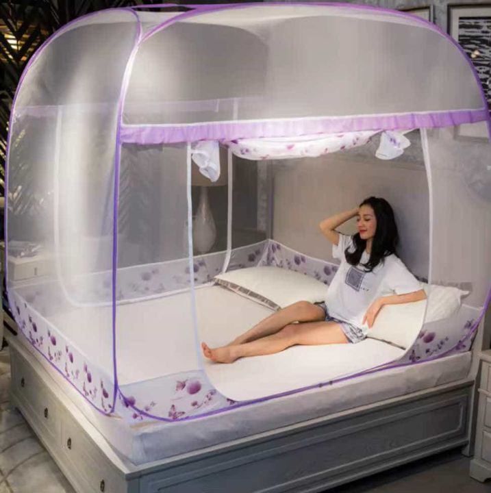 Squire%20shape%20mosquito%20net%20for%20double%20bed%20%205/7%20family%20size%20bed%20mosari%20-%20Image%207