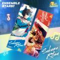 Ensemble Stars Anime Laser Ticket Cards Akehoshi Subaru Sakuma Rei Card Self Made Paper Print Card Photocard Collection Postcard.