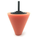 Car Wheel Hub Polish Buffing Shank Polishing Sponge Cone Metal Foam Pad for Car Wheels Car Doors and Handles 8Pcs.