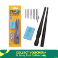Dip Pen Set Manga Comics Art G pen set- 5 nibs 2 Body handle Anime Art Tools Cartoon Art Ink Pen. 