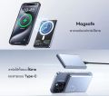 REMAX RPP-109 Vocard Pro Series Ultra Slim 20W PD Magnetic Wireless Metal Body 10000mAh Power Bank - Grey. 