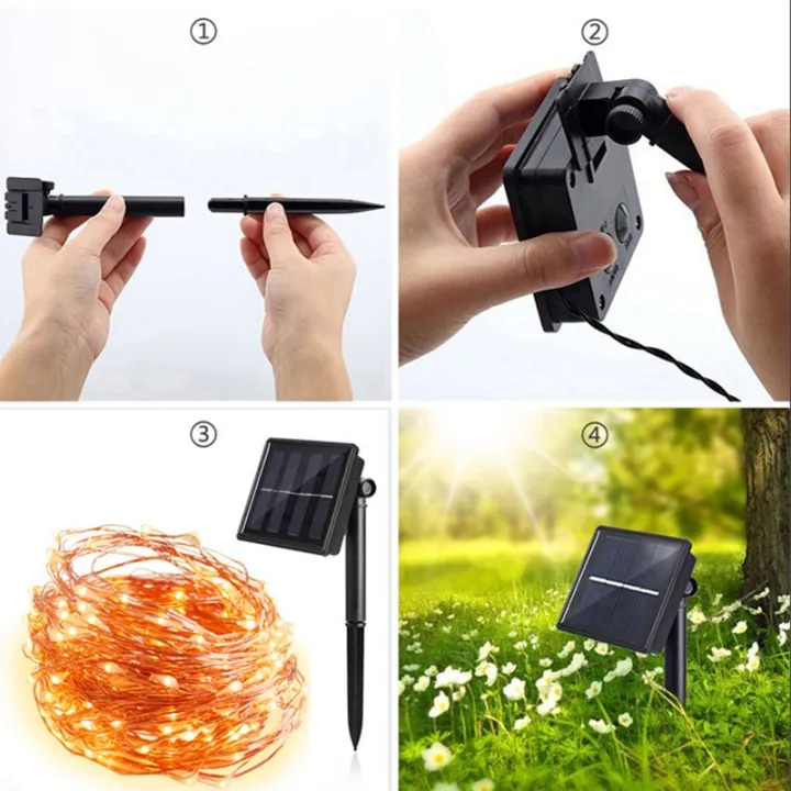 Solar%20Led%20Light%20Outdoor%2050/100/200/300LED%20Fairy%20Lights%20Christmas%20Lights%20Street%20Garland%20Waterproof%20Festoon%20Garden%20Decor%20Garland--blue--10M%20100LED%20-%20Image%206