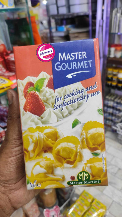 Master Gourmet Cooking and Confectionary cream 1ltr