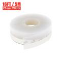 16FT 5M Door Seal Strip Weather Stripping Adhesive Silicone Windows Bottom Stopper Sealing Strip 25MM/35MM Safe Portable with nice material. 