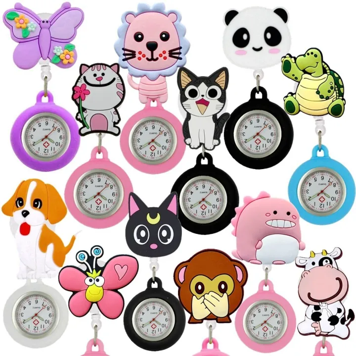 Unisex%20Nurse%20Doctor%20Hospital%20Medical%20Cartoon%20Cute%20Animals%20Retractable%20Clip%20FOB%20Pocket%20Watches%20Hang%20Brooch%20Badge%20Reel%20Clock%20Gifts%20-%20Image%202