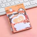 Cute Cartoon Sticky Note Pad, Creative Memo Note for School Students Office, Kawaii Self-adhesive Notepads for Kids. 