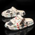 Men Summer Slippers Casual Sneakers Thick Sole Garden Clogs Super Light Injection EVA Men Shoes Outdoor Big Size Beach Slippers.